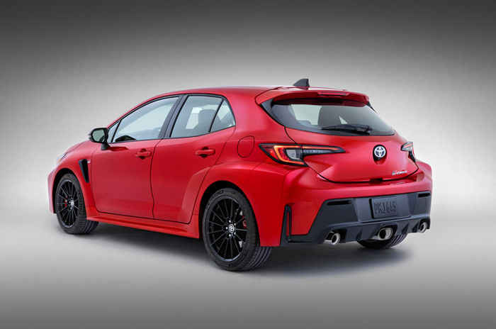 Toyota GR Corolla rear quarter 